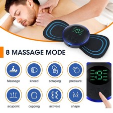 Pulse Tens Unit USB Massager Back Full Body Muscle Stimulator Pain Relief Device Massage Devices price
