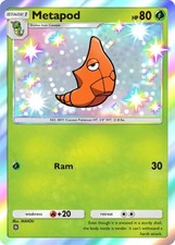 Pokemon TCG Pocket - Metapod Shiny 1* - Everyday Wonders - English English price