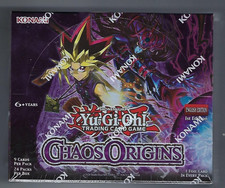 Yu-Gi-Oh Chaos Origins Booster Box 24 Packs Konami English Sealed English price