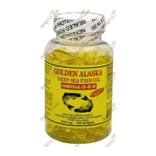 Golden Alaska Deep Sea Fish Oil Omega-3-6-9 1000mg 100 Softgels DHA EPA Fish Oil / Omega 3 - 6 - 9 price