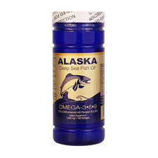Alaska Deep Sea Fish Oil Omega 3-6-9 100 Softgels | Flaxseed & Evening Primrose Fish Oil / Omega 3 - 6 - 9 price