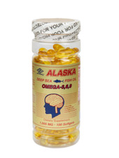 3X Bottles Alaska Deep Sea Fish Oil Omega-3,6,9 EPA/DHA 300 Gels + Flaxseed Oil Fish Oil / Omega 3 - 6 - 9 price