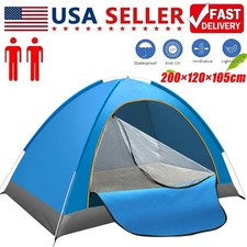 1-2 Person Tents Waterproof Windproof Instant Tent for Camping Hiking US Tent price