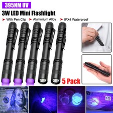 1-5X UV Flashlight Light Penlight 395nm Black Light Portable Ultra Violet Pocket Flashlight price