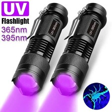 395nm UV Flashlight LED Blacklight Torch Zoomable Pet Urine Detector Waterproof Flashlight price