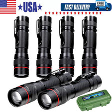 35000000 lumens Small LED Mini Flashlight Pocket Super Bright Torch Rechargeable Flashlight price