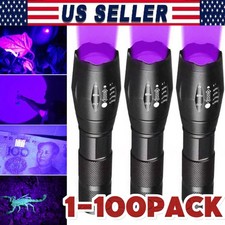 UV Flashlight Black Light Super Bright 120000lm Torch Ultra Violet Lamp LED Flashlight price