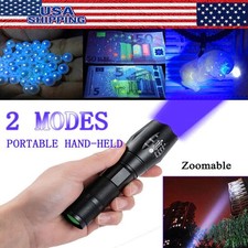 UV Flashlight Black Light Super Bright 120000lm Torch Ultra Violet Lamp LED Flashlight price