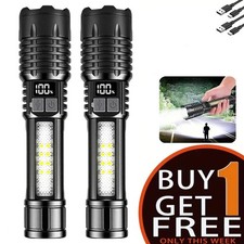 990000000 Lumen Super Bright LED Tactical Flashlight Rechargeable LED Work Light Flashlight price