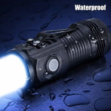 1200000LM USB Rechargeable LED Flashlight Super Bright Torch Tactical Lamp Flashlight price