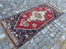 Bohemian Runner Rug, Turkish Vintage Rug, Handmade Wool Rug, 2,9 x 6,3 ft Turkish price