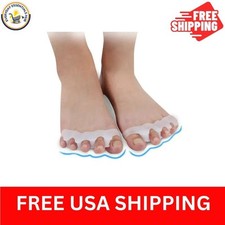 1 Pairs Toe Separator Bunion Corrector Silicone Straightener Orthopedic Spacer Foot Care price