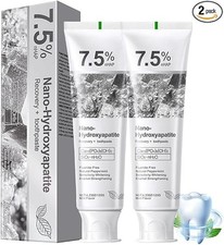 2 Pack 7.5% Hydroxyapatite Toothpaste Fluoride Free Sensitive Teeth Mint 2x Toothpastes price
