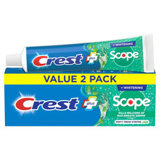 Crest + Scope Complete Whitening Fluoride Toothpaste - Minty Fresh - 5.4oz/2pk Toothpastes price
