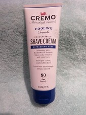 Cremo Cooling Formula Shave Cream Refreshing Mint, 6 Fl. Oz. New No Box Shaving Gels / Foams / Creams price