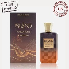 Khadlaj Island Vanilla Dunes Extrait de Parfum Spray for Unisex 3.4 oz - New Unisex Perfumes price