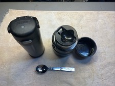 Thermos 16oz Food Storage Jar & Folding Spoon + 12oz Thermos For Liquid Liquid & Food Thermos price