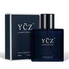 Ycz Charm Unfolds Marine Perfume for Men Long Lasting Fragrance 1.7oz(50ml) Men's Perfumes price