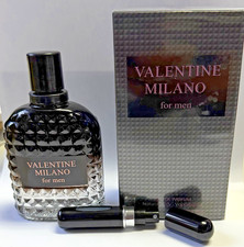 Valentine Milano For Men's Perfume Cologne EDT 3.4 fl.oz./FREE TRAVEL SPRAY Men's Perfumes price