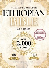 THE COMPLETE ETHIOPIAN BIBLE: 88 Books including Missing Apocrypha (HARDCOVER) Religious Books price