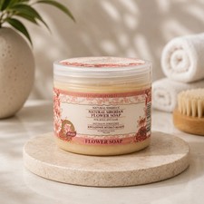 Grandma Agafia Siberian Flower Soap 500ml Herbal Body Hair Wash Honey Propolis Soaps price