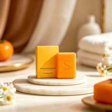 1~3PCS Swarva Persimmon Soap Bar Body Odor Control Deodorant Soap for Men&Women* Soaps price