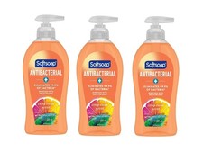 Softsoap Antibacterial Liquid Hand Soap, Crisp Clean Scent Hand Soap,11.25oz 3PK Soaps price