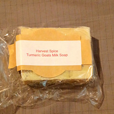 Harvest Spice Turmeric Goat Milk Moisturizing Soap Bar 4 oz Regular Soaps price