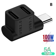 2 Type-C Female to 1 Type-C Male Adapter For Steam Deck Game Console Accessories Console Accessories price