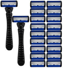 2Holder and 18Blades Refill Replacment Comfortable Shave Trimmer US Razors and Refills price