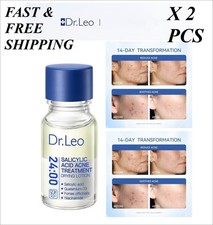 2 BOTTLES-Dr.Leo Acne Essence Salicylic Acid Anti-acne Serum Lighten Acne Scars After-Sun Creams and Lotions price