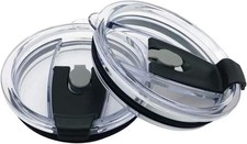 2 Replacement Flip Lids for Stainless Steel Insulated Tumbler Travel Mug Thermos price