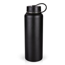 S.Y Stainless Steel Vacuum Insulated Travel Sports Water Bottle 40oz Red Thermos price