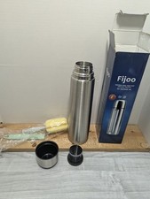 Thermos Stainless Steel Fijoo Insulated Triple Wall Vacuum New 34 Oz - 1000ML Thermos price