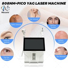 Mecavie Portable 808nm Diode Laser Pico YAG 2in1 Ice Cooling Salon Beauty Device Hair Removal and Reduction price