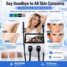 2-in-1 Diode Picosecond Laser Hair Reduction Pigment Care Salon Beauty Equipment Hair Removal and Reduction price
