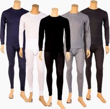 Mens 2pc Thermal Underwear Set Long Johns Waffle Knit Top Bottom S M L XL 2X 3X Thermal Underwear price