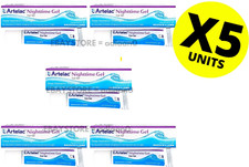 ARTELAC Nightime Gel Eye Lube Prevents Dryness Moisturizing Protective 10g - 5 X Lubricant Gel price