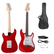Rosewood Fingerboard Red Practice GST Electric Guitar Set School Band Electric Guitars price