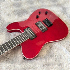 Clearance Electric Guitar  Trans Red Finish Dual Humbuckers Locking Tremolo Electric Guitars price