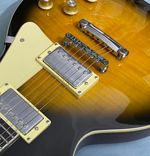 High Gloss Style Solid Electric Guitar Flamed Top Vintage Sunburst Finish Electric Guitars price