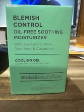Global Beauty Care COOLING GEL Blemish control Oil-Free Aloe 1.7 oz/50mL New Blemish Cream price