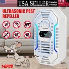 Ultrasonic Plug in Pest Repellent Control Flea Insects Mosquitoes Rats Mice Bugs Insect-Tick-Pest Repellent price