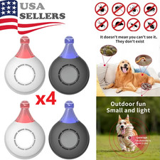 4xAnti Bug Insect Repellent Ultrasonic Pest Flea Tick Repeller for Pets Supplies Insect-Tick-Pest Repellent price