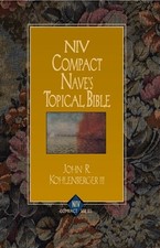 NIV Compact Naves Topical Bible - Paperback - VERY GOOD General Topics price
