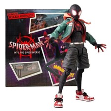 Spider-Man Action Figure Miles Morales Into The Spider Verse Toy Gift With Box Action Figures price