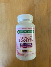 Nature's Bounty Intimacy Booster 60 Capsules Enhances Arousal & Sexual Pleasure Sexual Products price