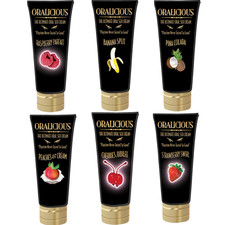 ORALICIOUS, INTIMATE AROUSAL FLAVORED KISSABLE PLEASURE GEL, CHOOSE FLAVOR. Sexual Products price