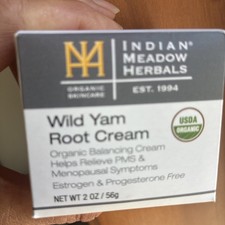 Indian Meadow Herbals Wild Yam Root Cream 2oz - USDA Certified Organic Balanc... Sexual Products price