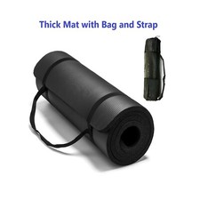 Yoga Pilates Mat High Density NBR Thick Gym Exercise Yoga Mat 72 x 24 x 0.4" Bag Pilates Mat price